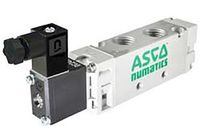 EMERSON – ASCO, 5/2 Pneumatik-Steuerventil, 24V ac, G1/4, Elektromagnetventil, 521 Serie